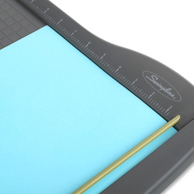 Swingline ClassicCut 12" Guillotine Paper Cutter, Gray/Lime Green (9312)