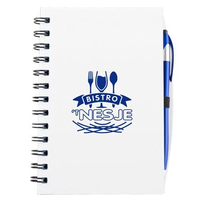 Custom Colored Cardboard Jotter Spiral Bound Notebook