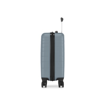 Bond Street Panoramic 3-Piece Hardside Spinner Luggage Set, Slate (HLG7503BS-SLATE)