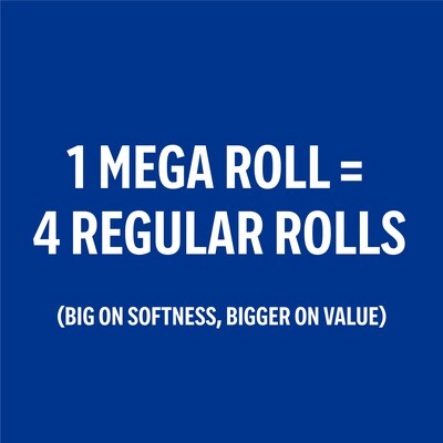 Perk™ Soft & Strong Mega Toilet Paper, 2-ply, White, 24 Rolls/Case (PK63405)