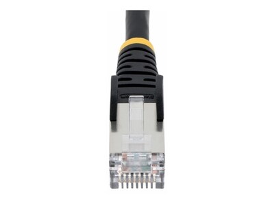 StarTech 100' Cat6A Ethernet Cable, 27AWG, Black (NLBK-100F-6A-PATCH)