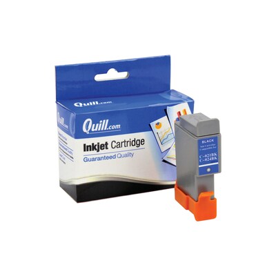 Quill Brand® Compatible Ink for Canon® i250/350; BCI-24B, Black (Lifetime Warranty)