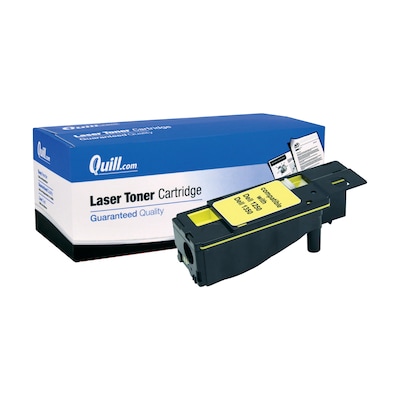 Quill Brand Compatible Dell™ WM2JC (331-0779) Yellow Laser Toner Cartridge (100% Satisfaction Guaran