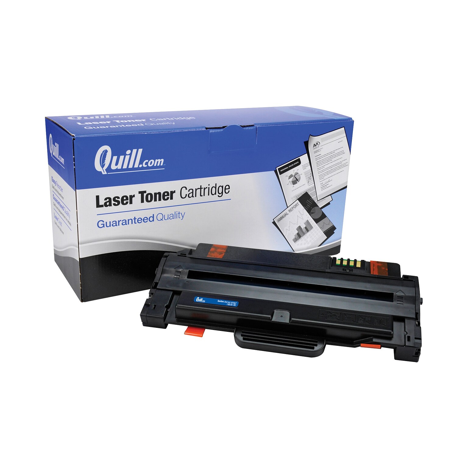 Quill Brand® Compatible Black High Yield Laser Toner Replacement for Samsung MLT-D105L (MLT-D105L) (Lifetime Warranty)