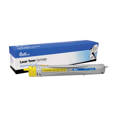 Quill Brand® Compatible Dell™ GD908 (310-7896) Yellow Laser Toner Cartridge (Lifetime Warranty)