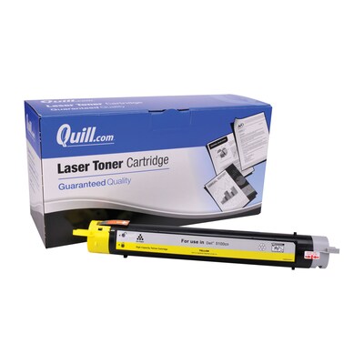 Quill Brand® Compatible Dell™ HG308 (310-5808) Yellow Laser Toner Cartridge (Lifetime Warranty)