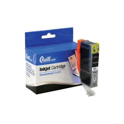 Quill Brand® Compatible Ink for Canon® Pixma iP3600; CLI-221GR, Green (Lifetime Warranty)