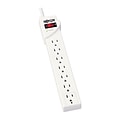 7-Outlet Striker White Surge Protector w/6 Cord