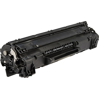 Quill Brand Remanufactured Black Extra High Yield Toner Cartridge Replacement for HP 85A (CE285A)