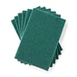 Coastwide Professional™ Medium Duty Scouring Pad, Green, 10/Pack (CW56787)