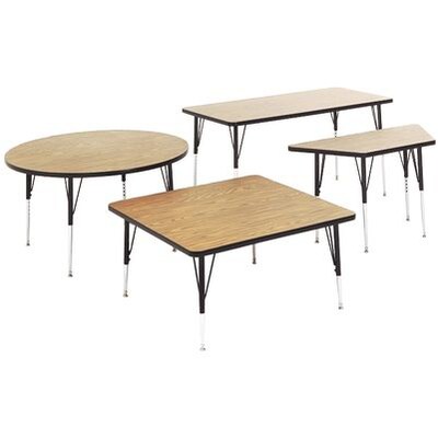 Correll® 48 Square Heavy Duty Activity Table; White High Pressure Laminate Top