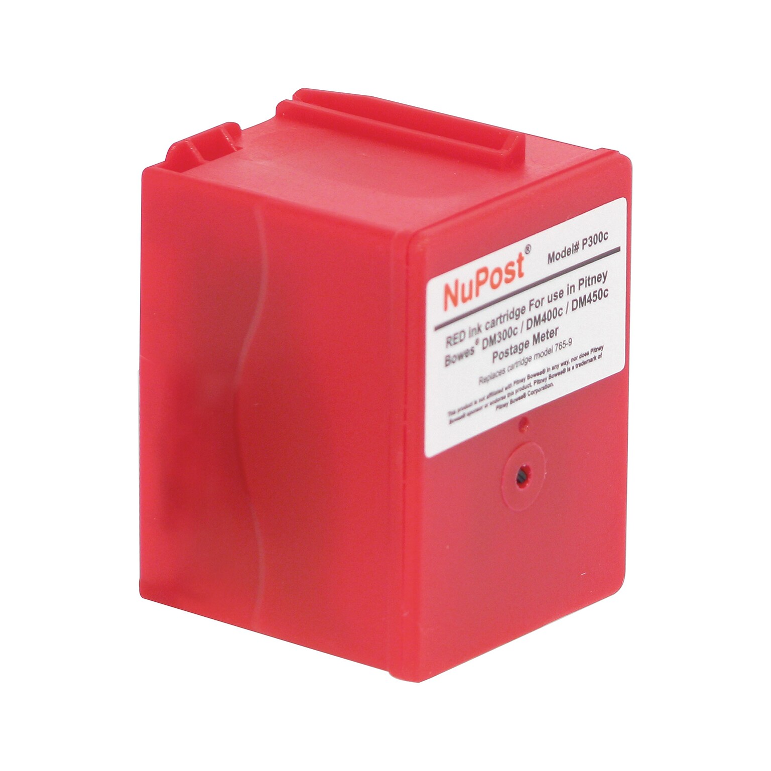 NuPost® Pitney Bowes® 765-9 Postage Meter Ink Cartridge; Red