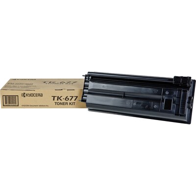 Kyocera Mita® TK677 Black Laser Toner Cartridge