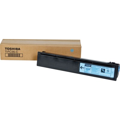 Toshiba® TFC35C Cyan Laser Toner Cartridge