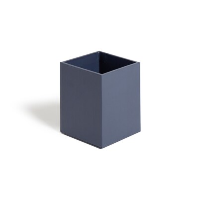 U Brands Paperboard Desk Organization Set, Solid Navy (3631U00-02)