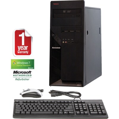 IBM® ThinkCentre 8811 Refurbished PC; Core 2 Duo, 1.86GHz, 1GB, 80GB HD, DVD, Win 10 Home Prem