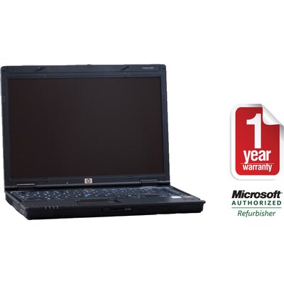 HP Refurbished 14.1 Laptop NC6400 with Intel; 1GB RAM, 64GB Hard Drive, Win 10 Prem