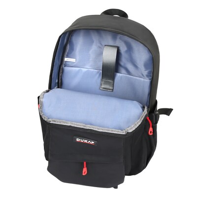 DUKAP DELRAY Laptop Compatible Backpack, Large, Black (BDK-DEL-BLK)