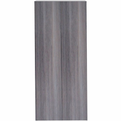 Lorell 84" 6-Shelf Bookcase with Adjustable-Shelves, Weathered Charcoal Laminate (LLR69665)