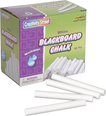 Chenille Kraft School Chalk, White, 60/Box (CK-1760)