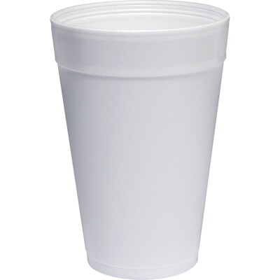 Dart® Foam Cups; 32oz., 500/Case