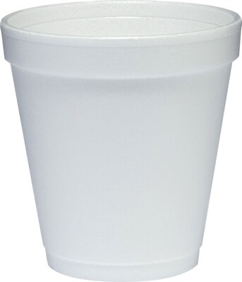 Dart® Foam Cup, 10 oz, 1000/CS