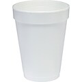 Dart® Foam Cups; 14oz., 1,000/Case