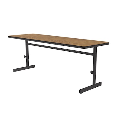 Correll Training Room Table, 72x24, Medium Oak (CSA2472TF-06)