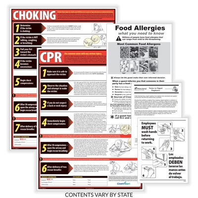 ComplyRight Restaurant Poster Set, New Jersey (ERNJU)