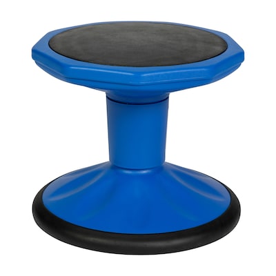 Flash Furniture Lucas Plastic Kids Wobble Stool,  Blue (BFT9001F12BL)