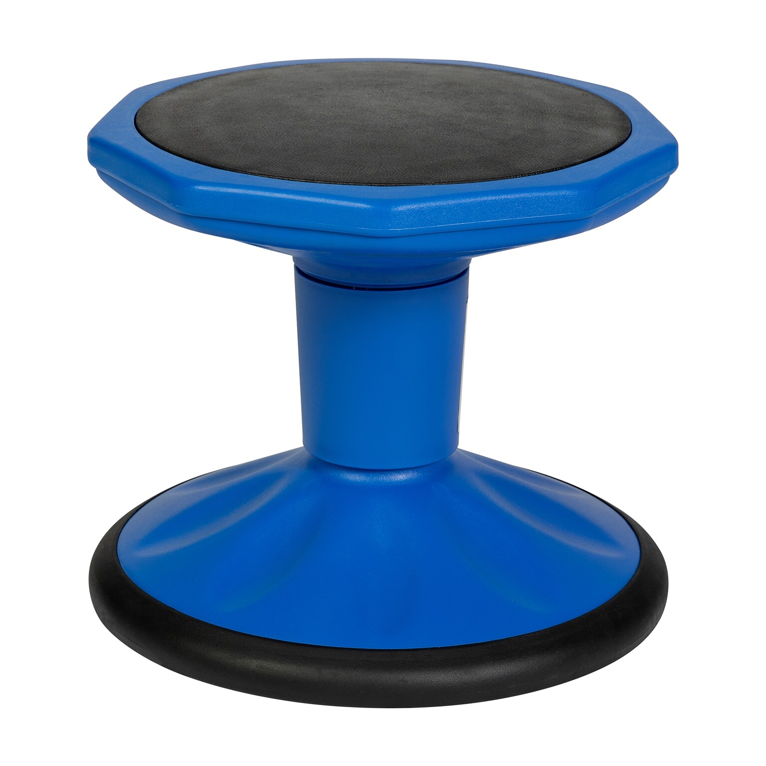 Flash Furniture Lucas Plastic Kids Wobble Stool,  Blue (BFT9001F12BL)