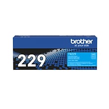 Brother TN229 Cyan Standard Yield Toner Cartridge (TN229C), print up to 1200 pages