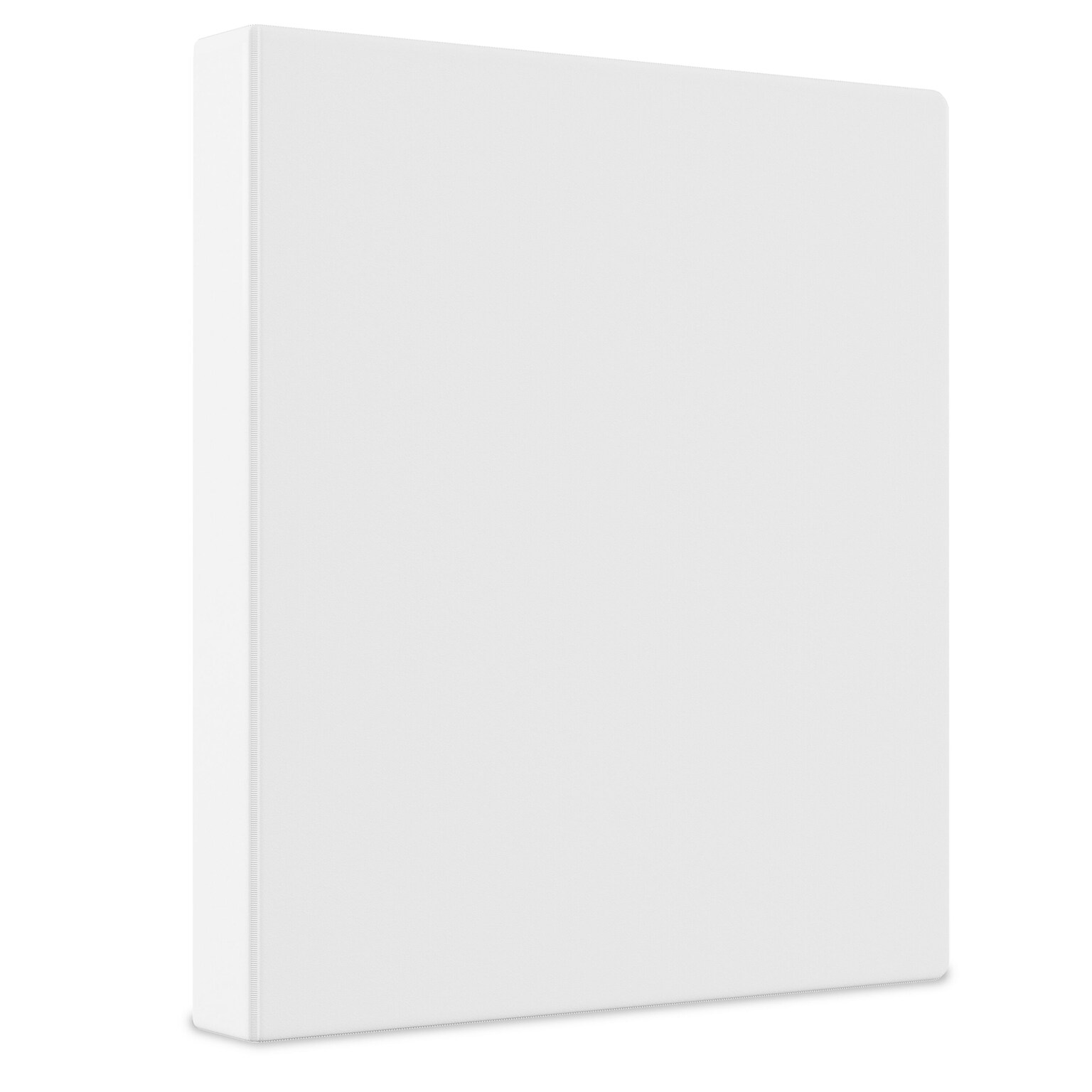 Staples 1 3-Ring View Binders, White, 12/Pack (23735/21684)