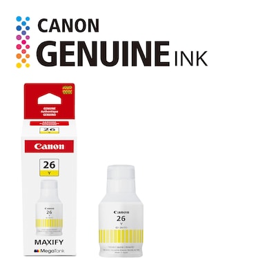 Canon GI-26 Yellow High Yield Ink Cartridge Refill (4423C001)