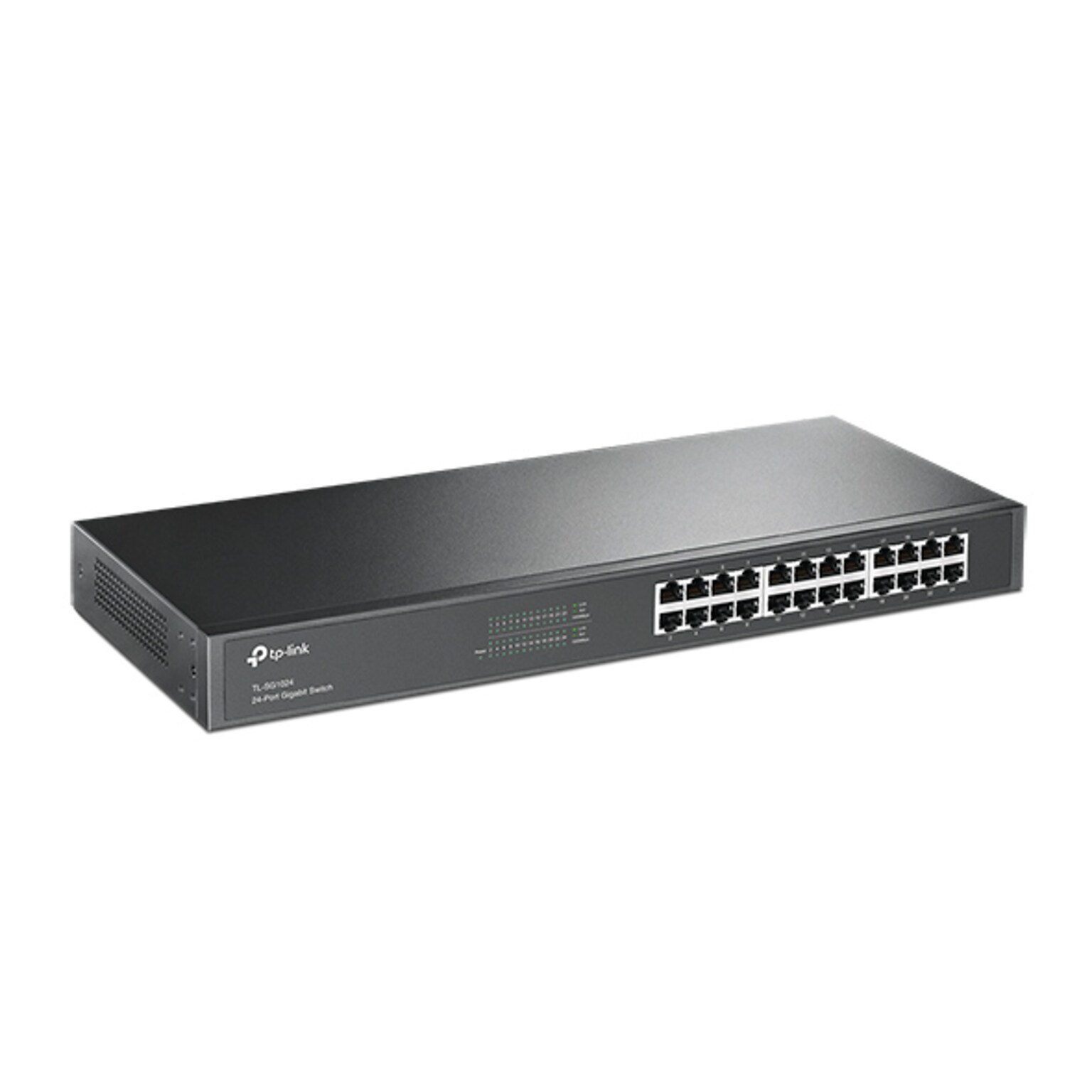 TP-LINK 24-Port Gigabit Ethernet Unmanaged Switch, Black (TL-SG1024)