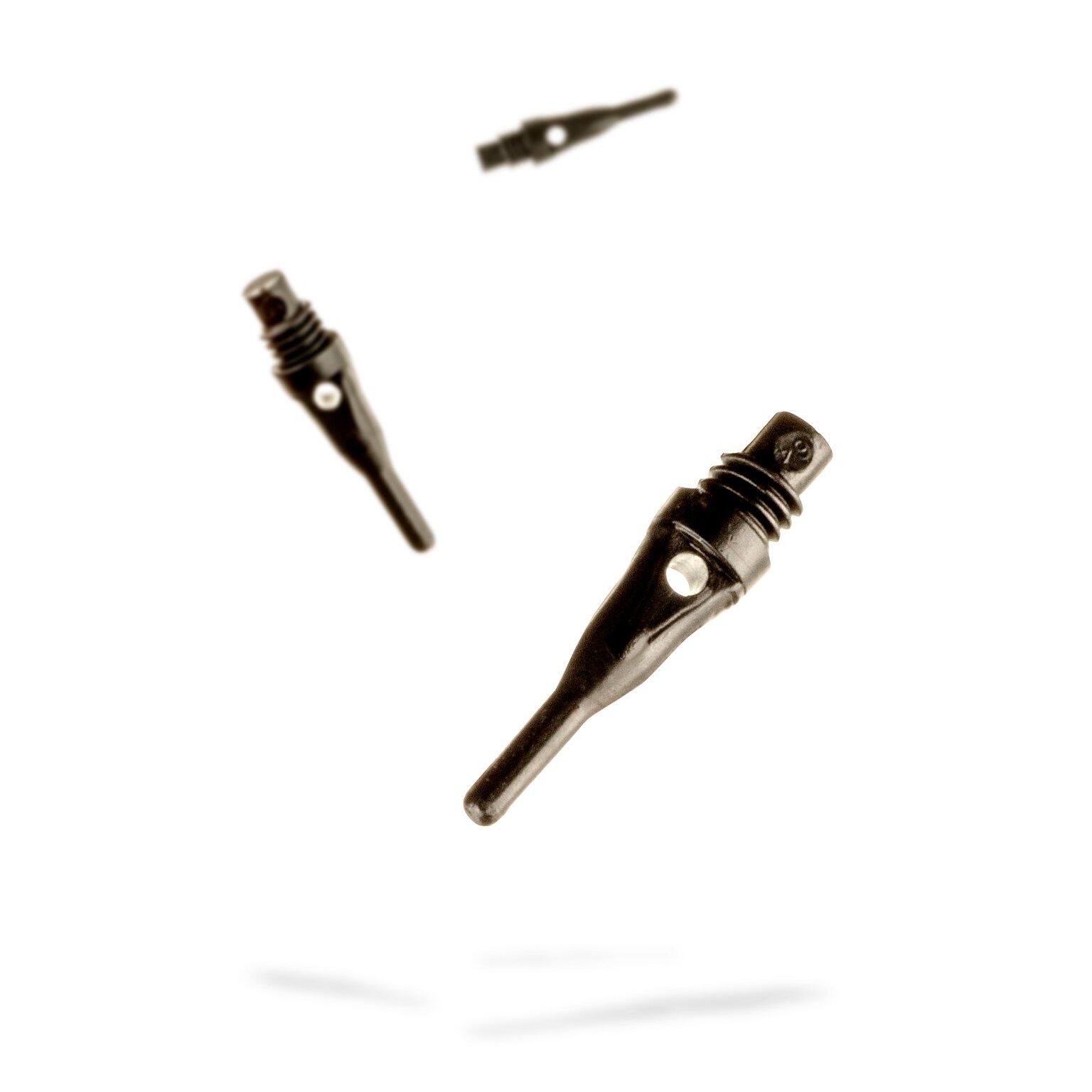 Viper Tufflex Tips SS 2BA Black Soft Dart Tips, 1000 Ct  (37-1690-01)