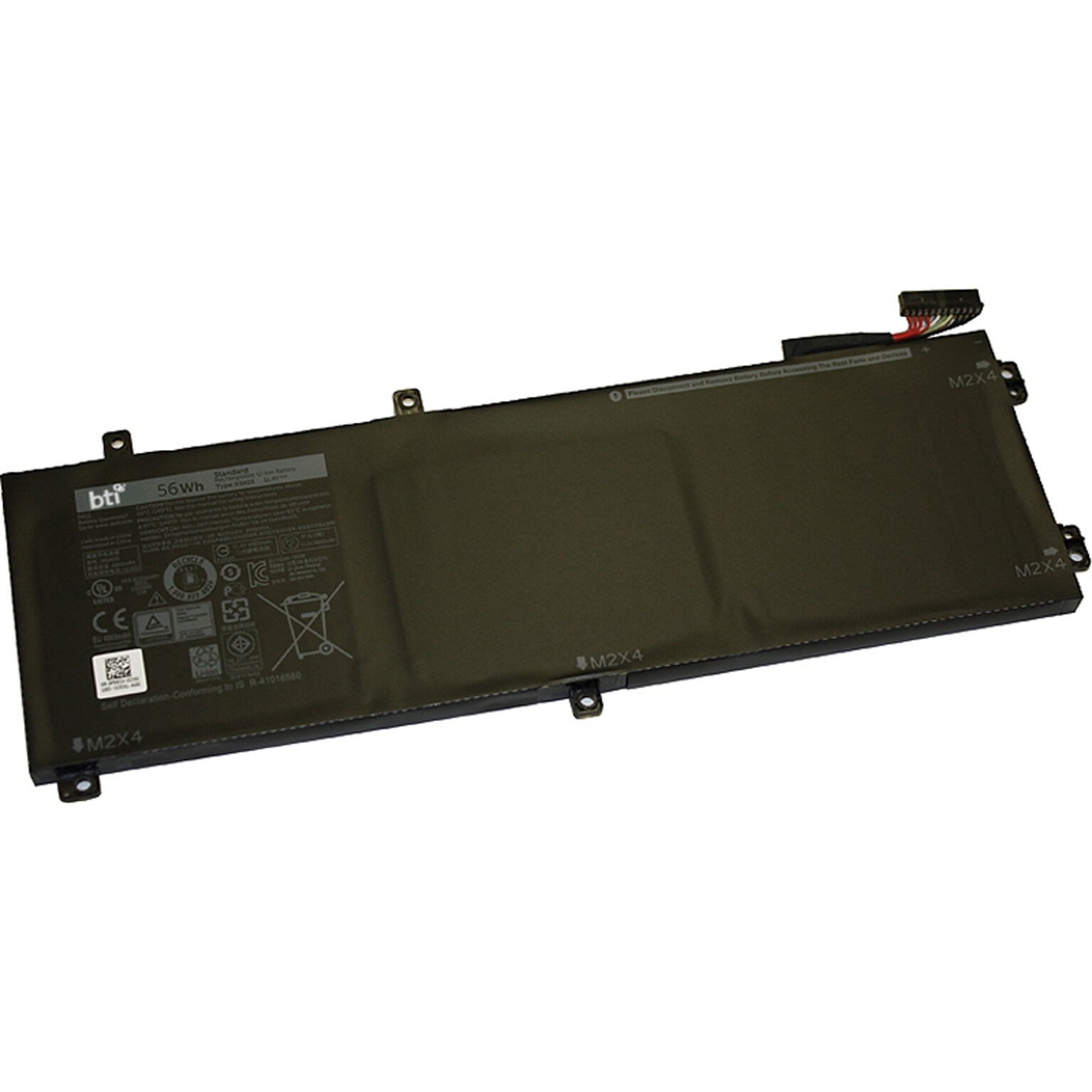 Battery Technology Li-Ion Replacement Battery for Dell PRECISION 5540/5520, 4910mAh (H5H20-BTI)