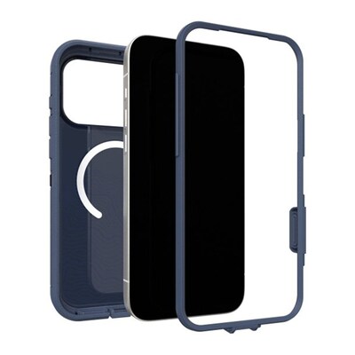 OtterBox Defender Series Pro XT MagSafe Compatible Phone Case for Apple iPhone 17 Pro Max, Shock Absorbing, Offgrid Blue