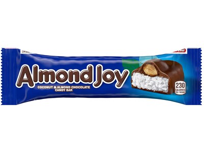 Almond Joy Coconut and Almond Milk Chocolate Candy Bar, 38.64 oz., 24/Box (34000-01816)