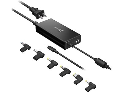 j5create 100W PD USB Type-C/Type-A Super Charger with Adapters, Black (JUP2290DC)