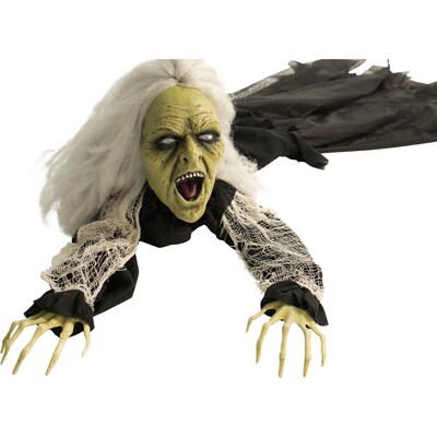 Haunted Hill Farm Animatronic Crawling Witch (HHGBZOMB-1LSA)