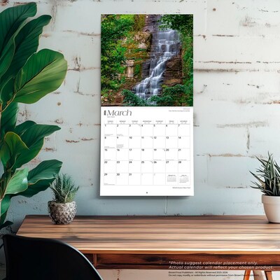 2026 BrownTrout New York Wild & Scenic 12" x 12" Monthly Wall Calendar (9798330704897)