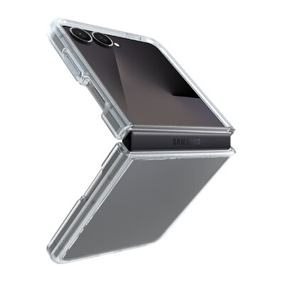 OtterBox Thin Flex Phone Case for Samsung Galaxy Z Flip7, Shock Absorbing, Clear (77-98216)