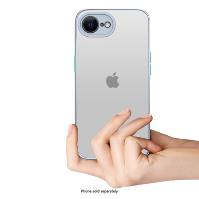 SaharaCase Venture Series Phone Case for iPhone 16e, Shock Absorbing, Light Blue (CP00807)