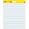 Post-it Super Sticky Wall Easel Pad, 20 x 23, Primary Lined, 20 Sheets/Pad, 2 Pads/Pack (566PRL)