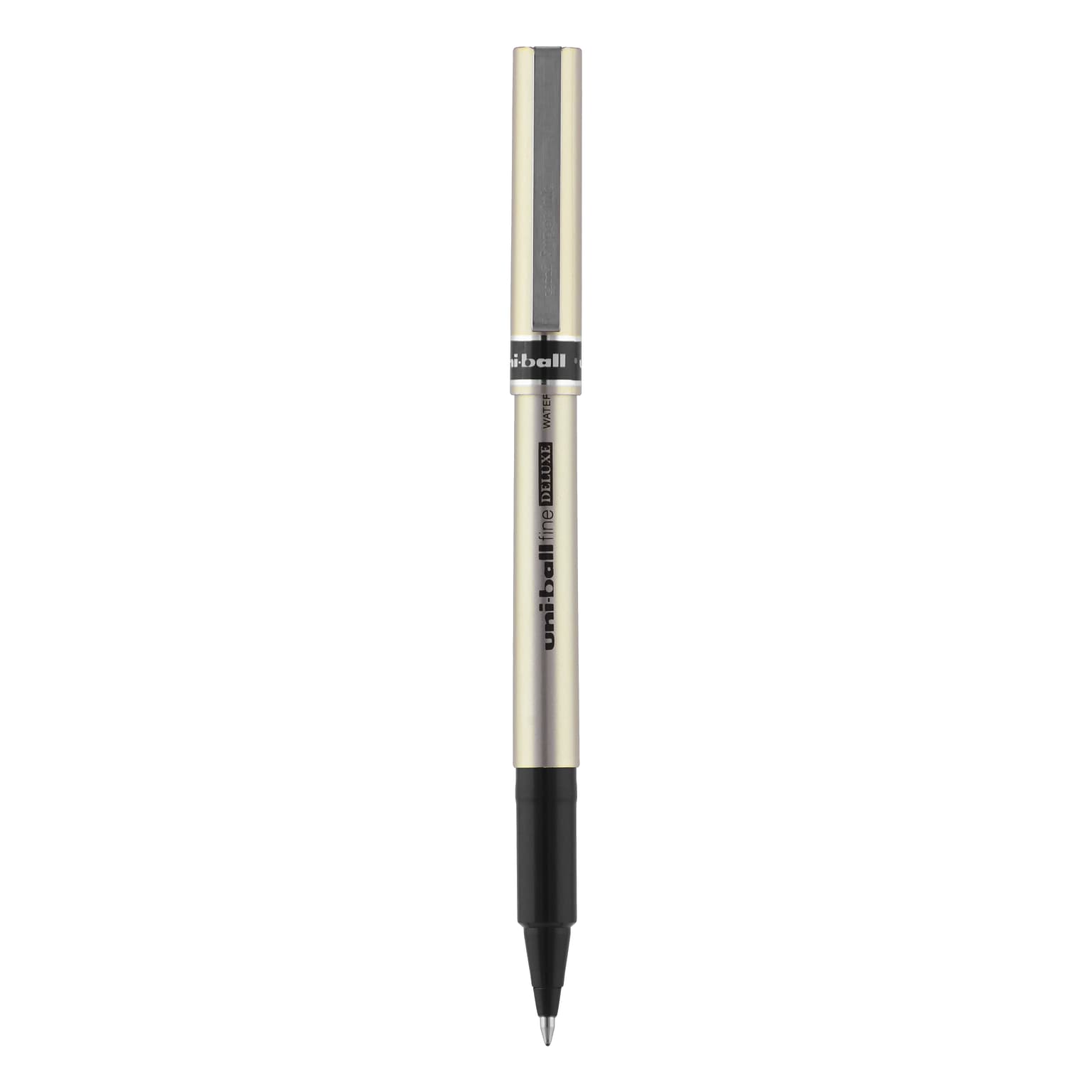 uni-ball Deluxe Rollerball Pens, Fine Point, 0.7mm, Black Ink (60052)