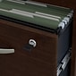 Bush Business Furniture Westfield 2-Drawer Mobile Vertical File Cabinet, Letter/Legal Size, Lockable, Mocha Cherry (WC12952)