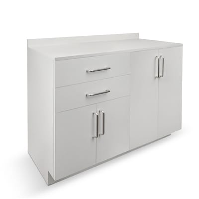 Viva Comfort 36.32"H x 48"W Exam Room Medical Cabinet, 4-Doors, 2-Drawers, Gray (ADI902-B-48-N-GRY)