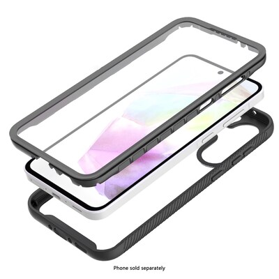 SaharaCase Raider Rugged Case for Galaxy A56 5G, Shock Absorbing, Black (CP00737)