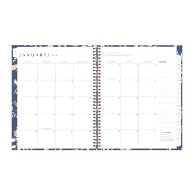 2026 Blue Sky Sustainability Effie Floral 8.5" x 11" Weekly & Monthly Personal Planner (138325-26)